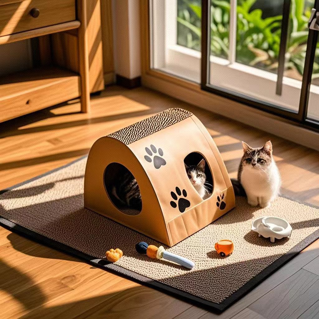 corrugated cat scratcher 