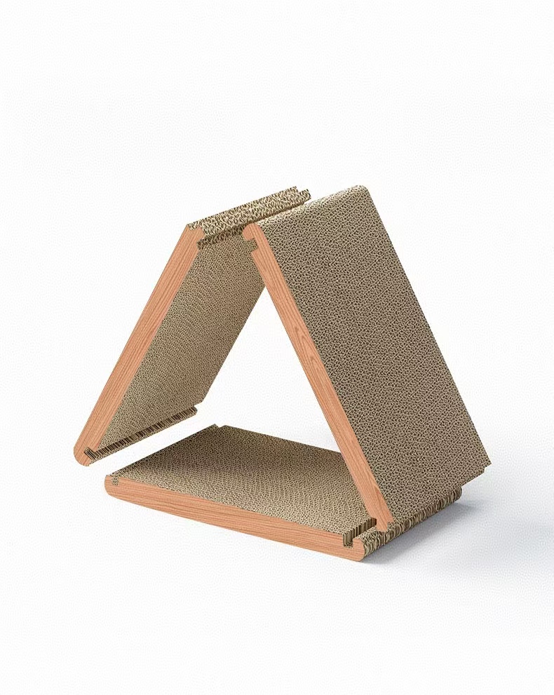 Corrugated cat scratching board 
